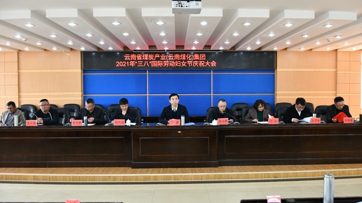 云南省煤炭工业集团工会女职工委员会开展庆！叭恕惫世投九谙盗谢疃
