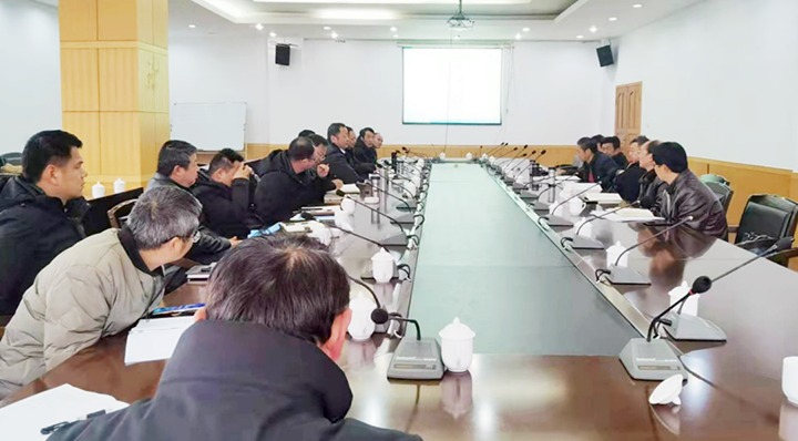 云煤（鸿运国际）集团调研组到曲煤焦化所属大为焦化公司调研指导搬家升级事情