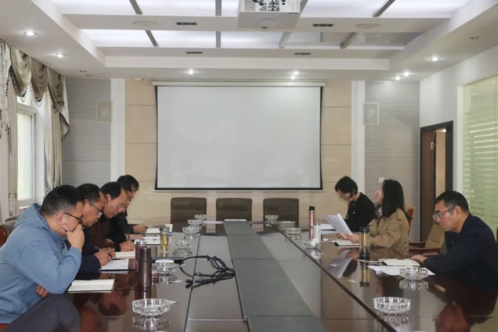 云煤（鸿运国际）集团党委委员、、财务总监莫晓丹到天井煤矿有限公司调研