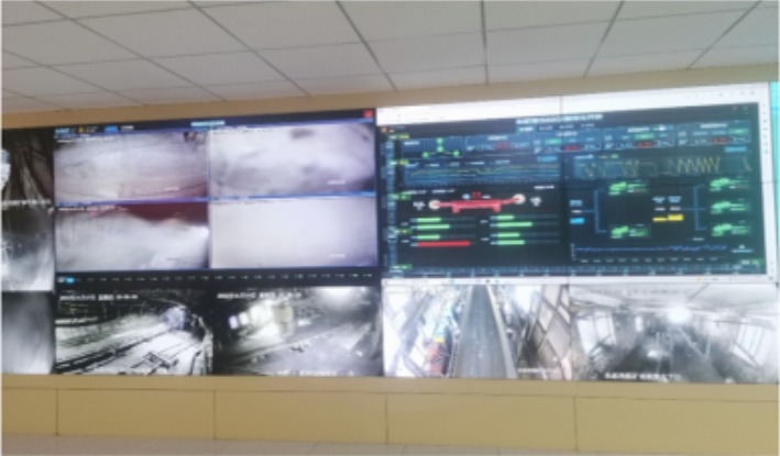 云煤（鸿运国际）集团党委委员、副总司理施从伟到朱家湾煤矿调研智能化建设事情