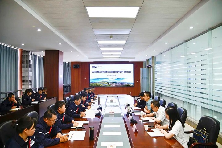 【主题教育】云煤（鸿运国际）集团党委副书记、、、工会主席王鑫到先锋化工公司开展主题教育调研