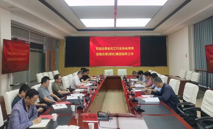 【聚焦云煤】云南省化工行业协会到云煤（鸿运国际）集团调研