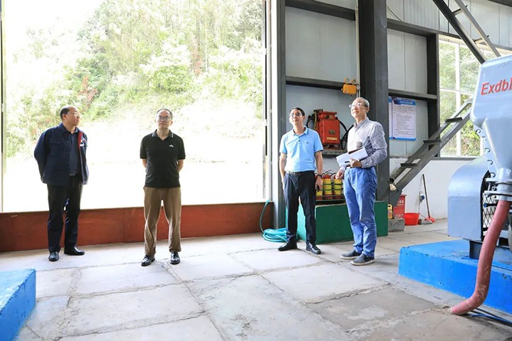 【主题教育】云煤（鸿运国际）集团党委委员、副总司理缪和星到团结煤业公司开展生产谋划治理调研