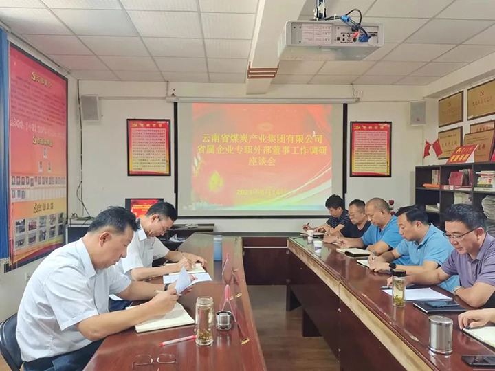 【主题教育】云煤（鸿运国际）集团专职外部董事寸延峰到源能矿山建设公司调研