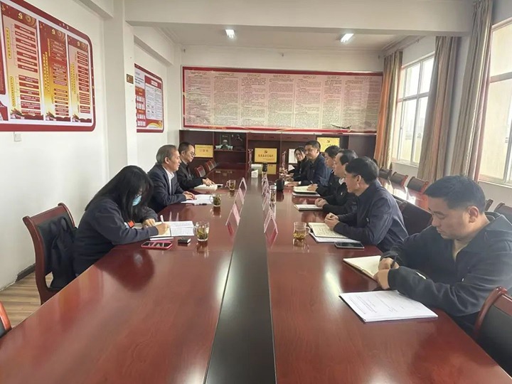 【下层调研】云煤（鸿运国际）集团党委委员、、、纪委书记翁立志到云南石油化工供销公司开展调研指导事情