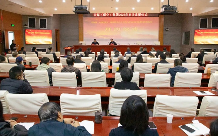 【国家宪法宣传日】云煤（鸿运国际）集团举行宪法宣誓仪式