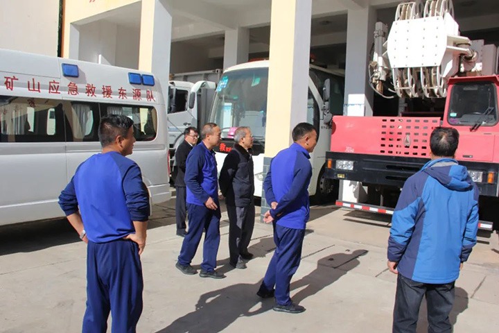 【聚焦云煤】云煤（鸿运国际）集团党委委员、、、纪委书记、、、省监委驻集团监察专员翁立志一行到国家矿山应抢救援东源队检查指导事情