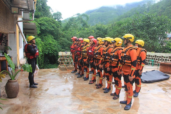 东源队勇赴普洱小黑江，提升急流水域救援能力