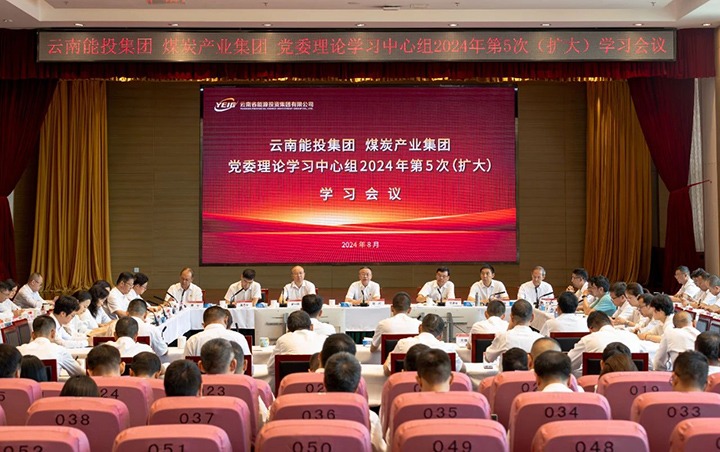能投集团、、、煤炭工业集团党委理论学习中心组开展2024年第5次（扩大）学习