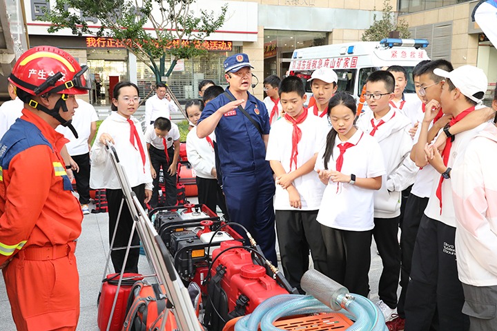 [国际减灾日]东源队：：打好防灾减灾组合拳 奏响清静最强音
