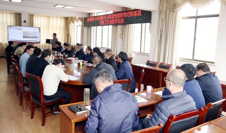 以“述”亮绩，以“评”促干│后所煤矿公司党委召开2024年度党组织书记抓下层党建事情述职评议审核会